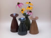 Thumbnail: Bud Vase
          Color: Blue, Green, Oatmeal, Rust
          Size: 3&rdquo; x 3&rdquo; x 5&rdquo; 
          $15.00 each.